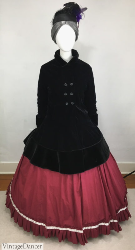 Make an Easy Victorian Costume Dress with a Skirt and Blouse