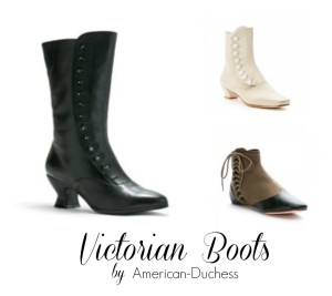 Victorian boots by American Duchess