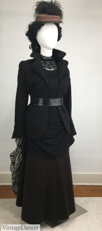Make an Easy Victorian Costume Dress with a Skirt and Blouse