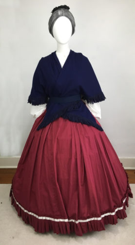 Make an Easy Victorian Costume Dress with a Skirt and Blouse, Vintage Dancer