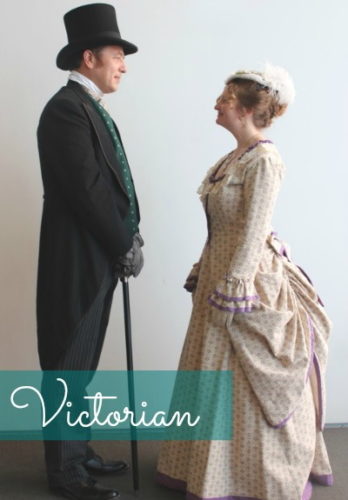 Victorian clothing Victorian costumes Victorian fashion at VintageDancer