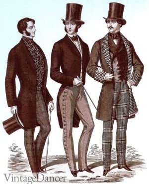 Victorian mens coats frock coat cutaway coat morning coat