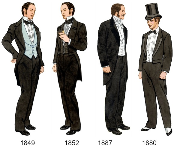 Victorian Men's Eveningwear