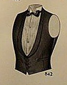 Victorian tuxedo vest
