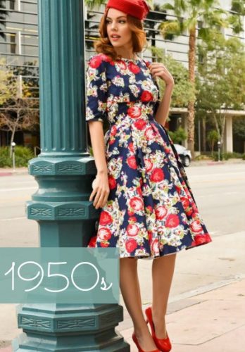 1950s style dresses on the high street