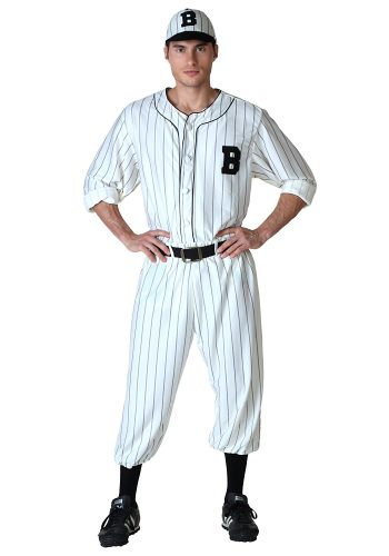 Vintage 1930s 1940s baseball costume, Babe Ruth, Jackie Robinson