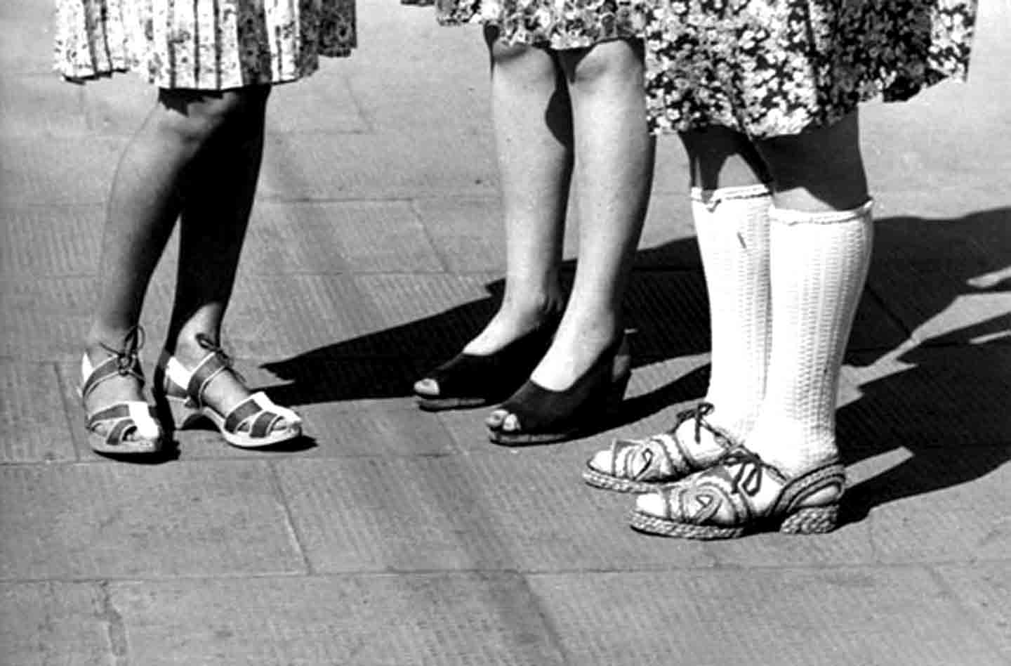 Туфли 40-х годов женские