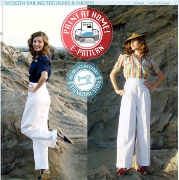 Wearing History sewing patterns have excellent choices from Edwardian to the 1940s. Find more great vintage reproduction pattern companies. 