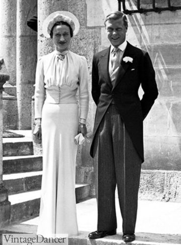 1930s wedding Wedding of Wallis Simpson Prince Edward VIII Duke of Windsor June 3rd 1937