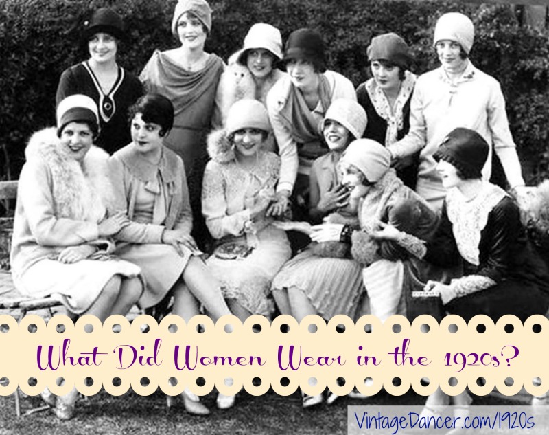 what women wore 1920s