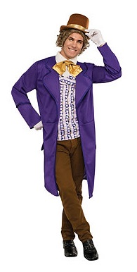 Willy Wonka Men's Costume inspired by the Victorian era