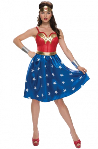 A longer skirt makes this more like 40s Wonder Woman
