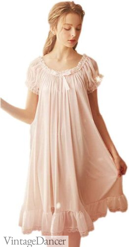 Shop 1950s nightgown babydoll sleepwear