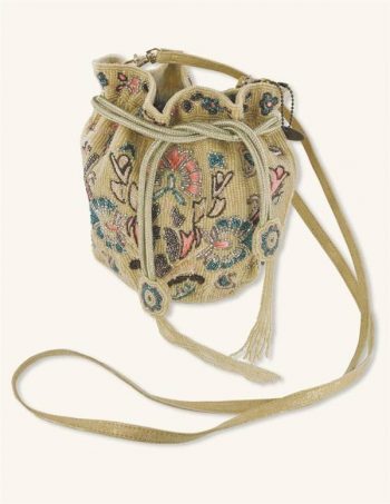 Victorian beaded reticule bag from Victorian Trading Co