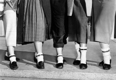 CHERUB summer short ankle socks Vintage 1950s UNUSED cotton & rayon SHOP SOILED 