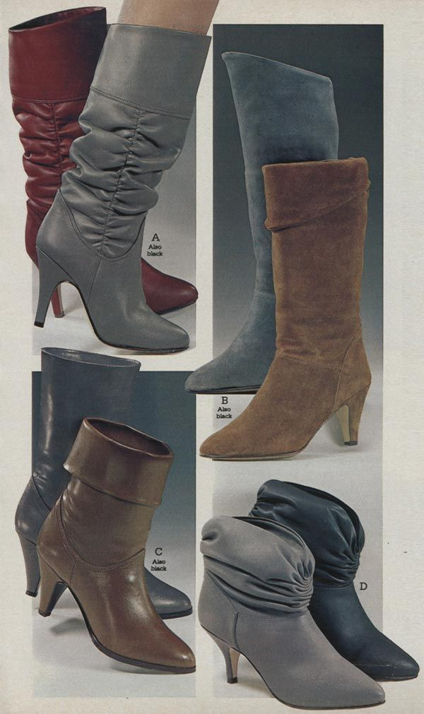 female 80s shoes