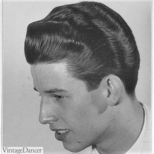 1950s Men&#8217;s Hairstyles and Grooming, Vintage Dancer