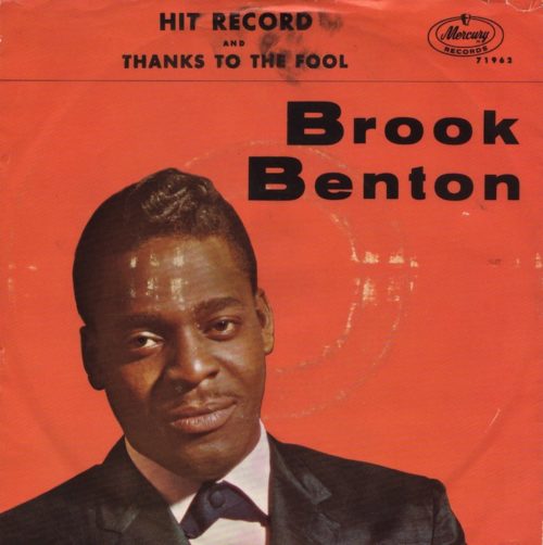 60s mens hairstyles Brook Benton 1962 record sleeve - 1960s conk haircut at VintageDancer