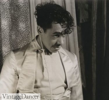 1930s Men&#8217;s Hairstyles, Mustaches, and Grooming Trends, Vintage Dancer