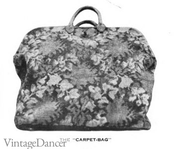 Victorian carpet bag