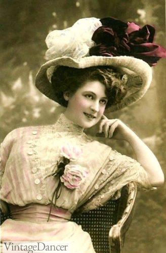 1910s Edwardian hat