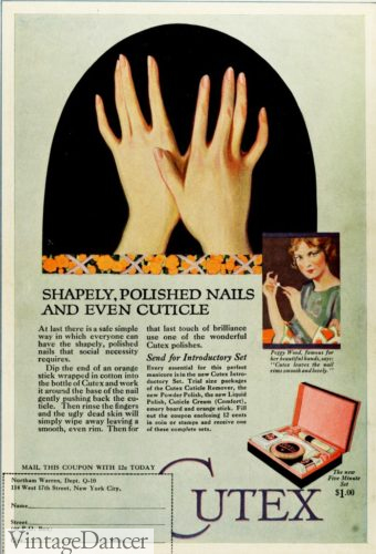 1920s nail polish