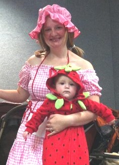 Mommy and baby halloween costume