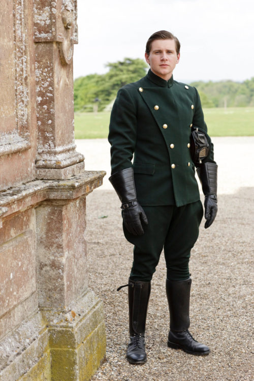 Green Chauffer's Uniform worn in Downton Abbey, season 1. (From NBC / Universal