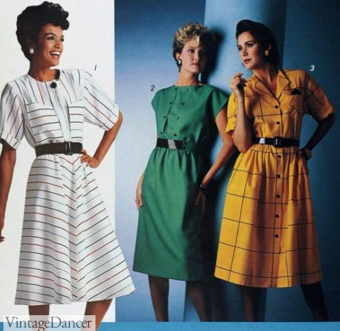 80s fashion dresses