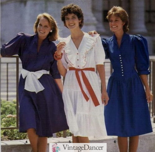 80s fashion dresses sailor