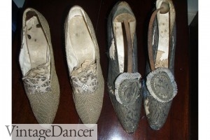 real Edwardainw omen's shoes, colonial style