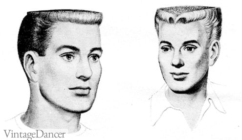 1950s Men's Hairstyles and Grooming