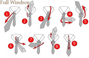 1920s how to tie a tie