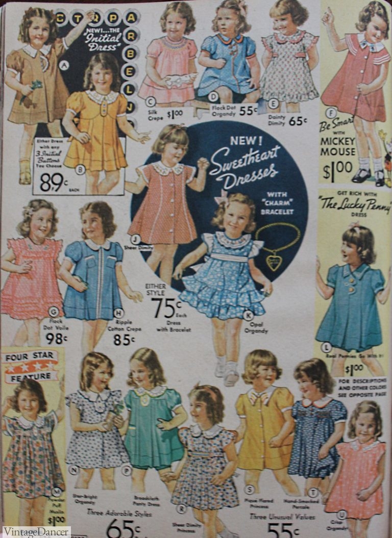 Vintage Children's Clothing Pictures & Shopping Guide