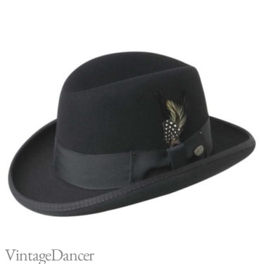 Godfather Homburg Hat 1940s 
