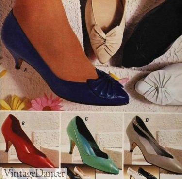 1980s heels 80s pumps womens shoes