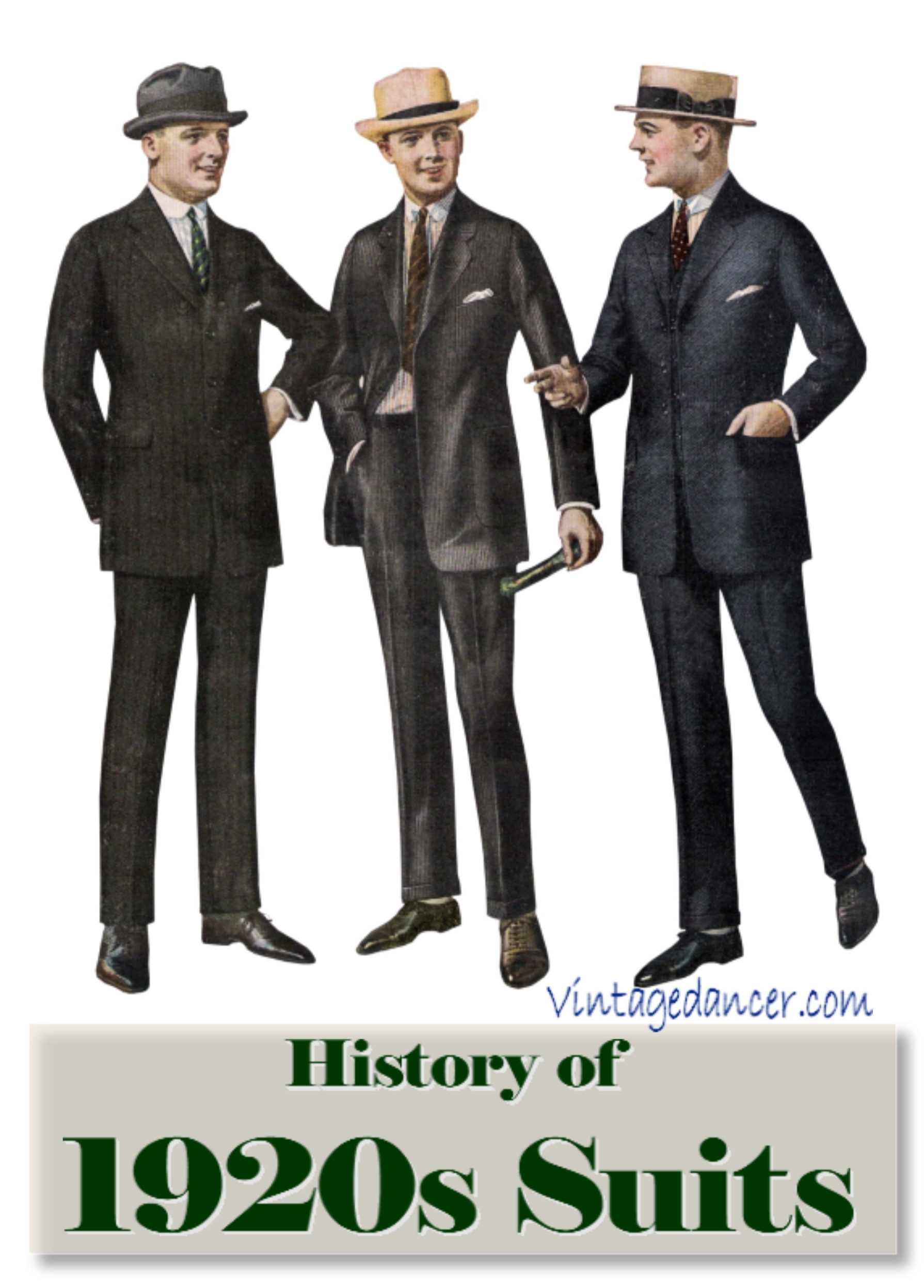 1920s Men’s Suits History