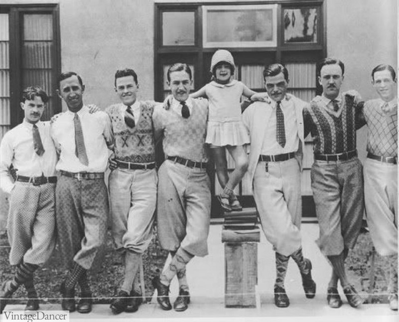 1920s plus four pants