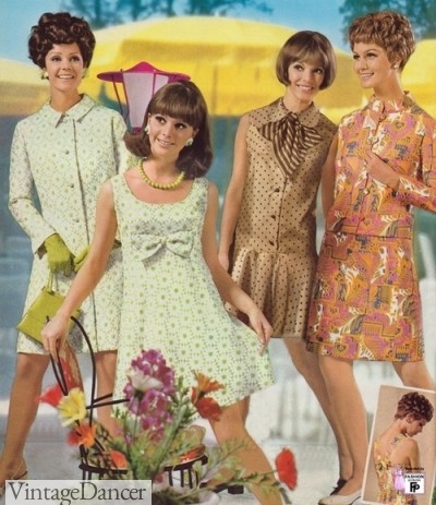 retro 60's style dress