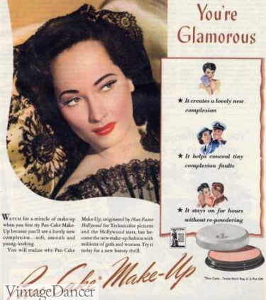 1940s makeup
