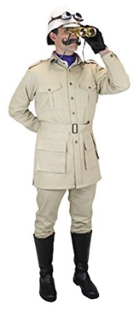 Edwardian to 1930s Safari hunter costumes