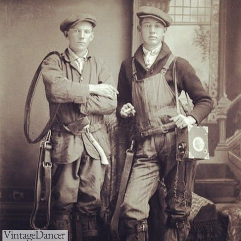 1910s Men's Working Class Clothing