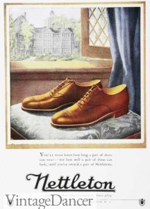 1920s mens shoes ad