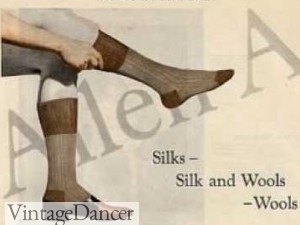 1920s mens socks