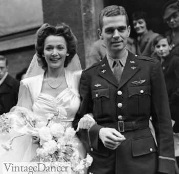 American film star Carole Landis, 24, was married, to Captain Thomas C. Wallace, of the U.S. Army Air Force Eighth Fighter Command 