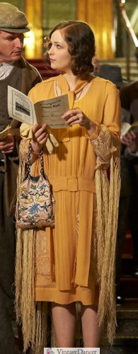 Fringe shawl worn in Miss Fisher Murder Mysteries