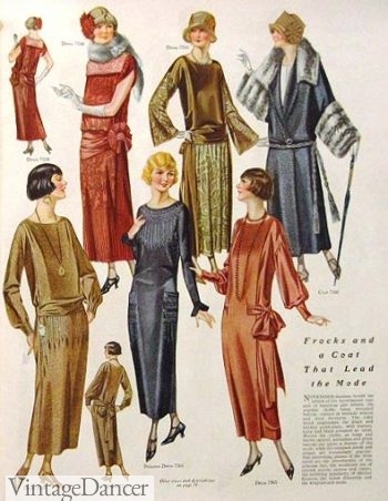 1923 formal party dresses- no beading!