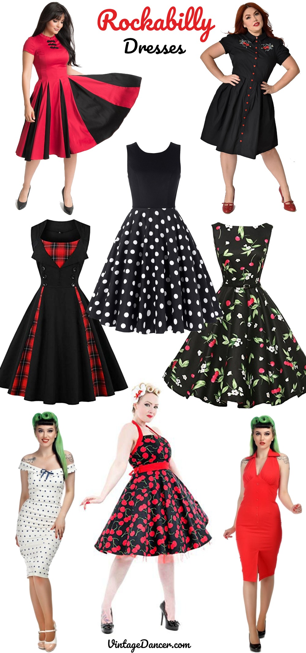Rockabilly Dresses | Rockabilly Clothing | Viva Las Vegas