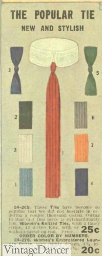 Men's 1918 Skinny knit ties
