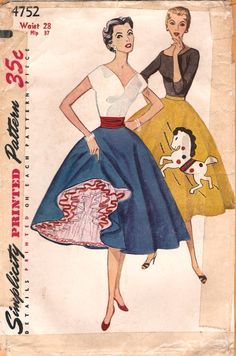 1950s poodle skirt, sock hop 0utfit 1950s